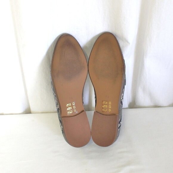 Madewell Alex Loafer Snake Embossed Leather New - Picture 5 of 5